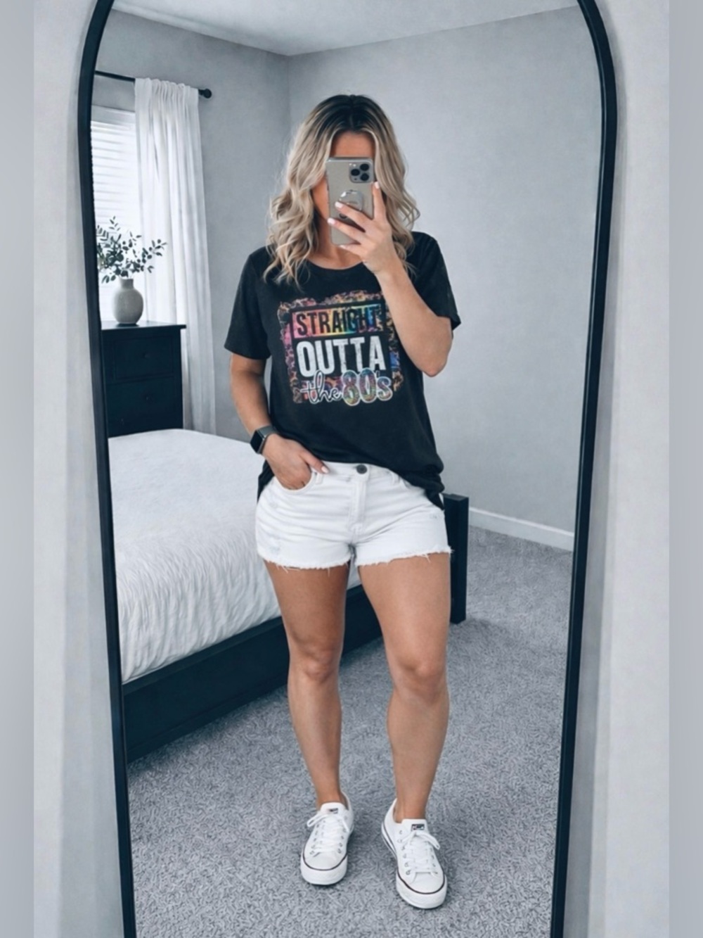 Brand New Graphic Tee | Black Retro Vintage Style T-Shirt | Size: Large